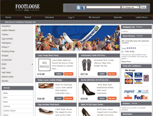 Tablet Screenshot of footloose-shoes.co.uk